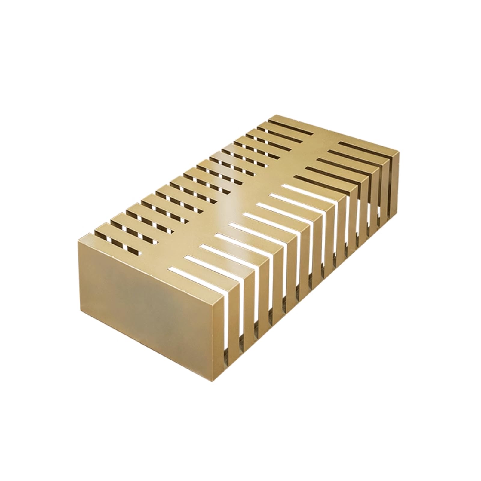 YNBSHGAA Ceramic Tile Display Rack, Wooden Floor Tile Sample Stand, Metal Slab Organizer Shelf for Craft Shows, Exhibition Halls,Gold-1.6cm