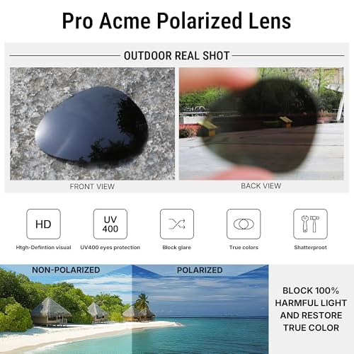 Pro Acme Aviator Sunglasses for Men Women Classic Polarized UV400 Protection4
