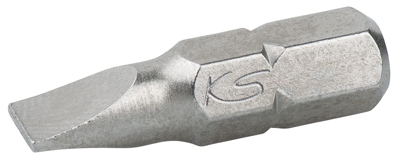 KS-Tools 911.2250 1/4" Bit Schlitz,25mm,6,5mm,5e