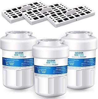 GOLDEN ICEPURE MWF Replacement GE SmartWater MWFA, MWFP, GWF, GWFA, HWF, WFC1201, GSE25GSHECSS