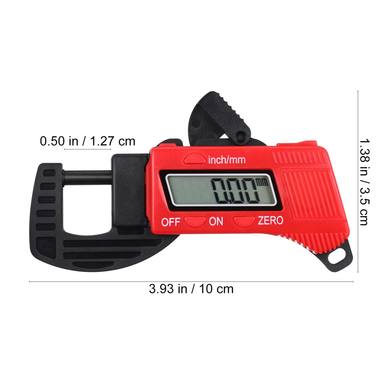 2pcs Thickness Gauge Caliper Micrometer Thickness Micrometer Measurement Tool for Thickness Digital Micrometer