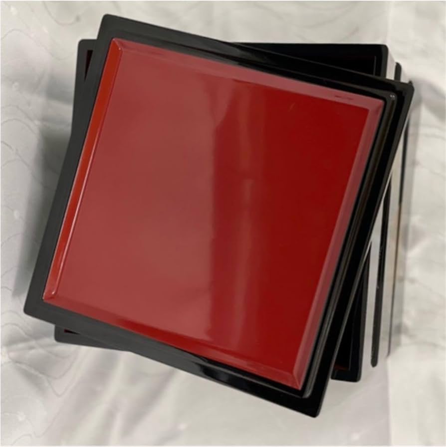 【超美品】漆塗り　重箱　木製　金箔　会津塗り Amazon.co.jp: 漆器 重箱 漆塗り 木製 金箔 会津塗り : ホーム