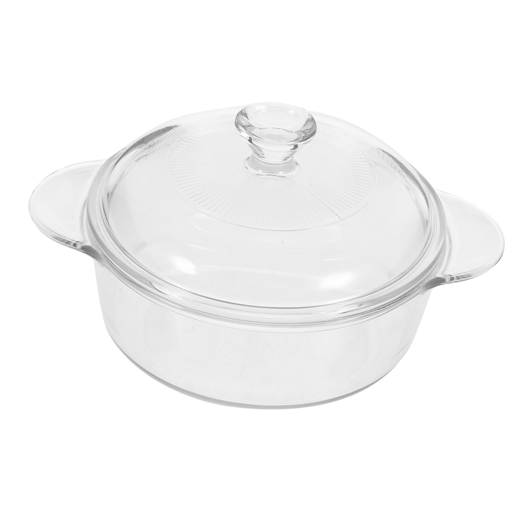 COLLBATH Glassschüssel mit Deckel Ofenfest Salatschüssel aus Glas für Servieren und Aufbewahrung Große Schüssel für Küche und Partys