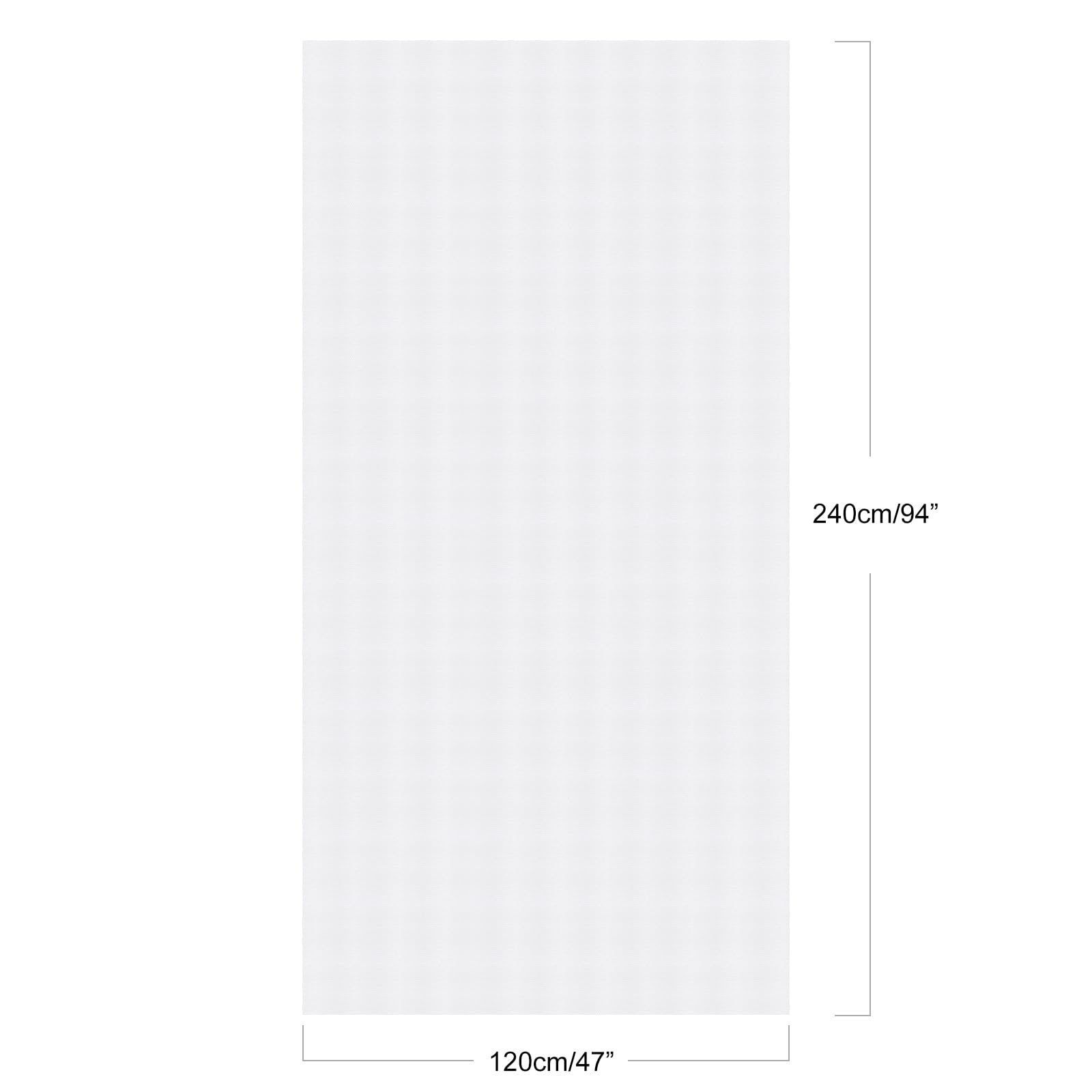 Apalus Zanzariera Universale Finestra 120x240 CM, Set 2 Pezzi – Rete Zanzariera Fissa Regolabile - CON Taglierino e Smoother per Installazione, Bianco