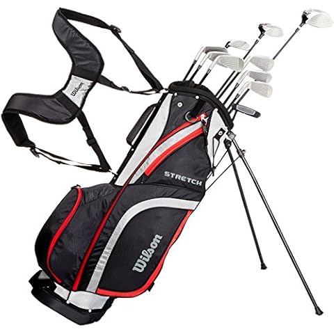 Set completo Wilson para principiantes con 10 palos y bolsa de transporte Cover