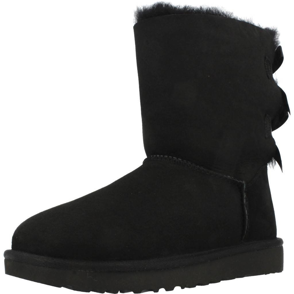 UGG Bailey Bow II, Botas Clásicas Mujer, Negro 37 EU