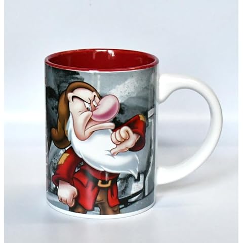 7STAR Who Are You Calling Grumpy 14oz Ceramic Coffee Mug - Perfect forDecor and Beauty and the Beast Gifts - Cute Mugs for Tea or Coffee (Who Are You Calling, 14oz) Cover