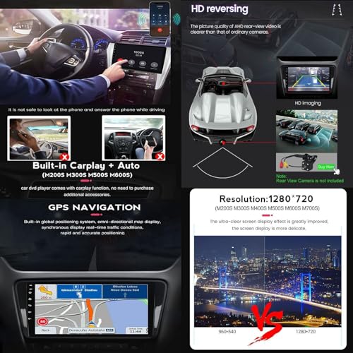 OmurgA 9-tums Multimediaspelare för G-Eely GC6 med Carplay & GPS