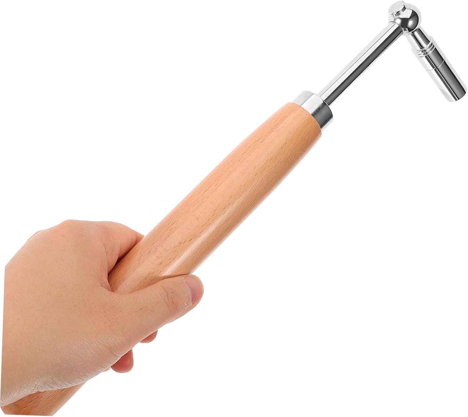 Wood Handle Piano Tuning Wrench, Steel Spanner Tool Accessory