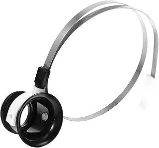 COHEALI 1 Set magnifying glass tool magnifying mirror loupe magnifier for reading watch makers magnifier head magnifier watch repair Glasses Traveler headband jewelry earphone steel