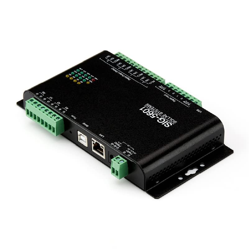 Image of Analog Digital Input Output IoT Gateway, Controlled /Monitored via Sollae Cloud, SIG-5601