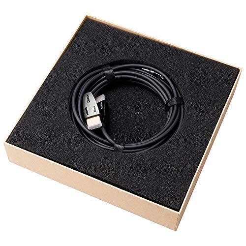 Câble fibre optique HDMI pour supprimer les pertes de signal d'image 4K sur 15 mètres