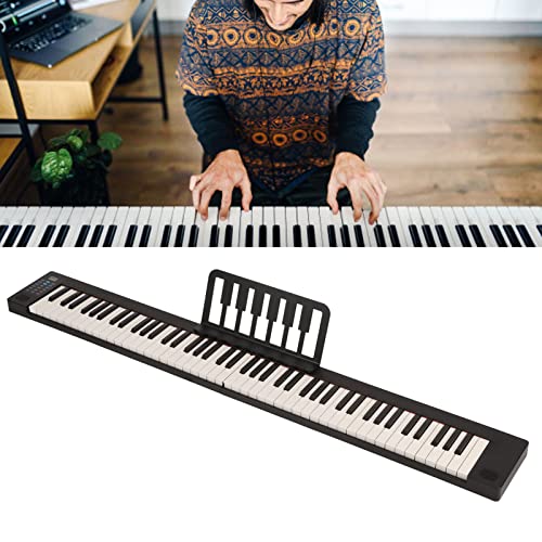 Cuifati Clavier de Piano Pliant, 88 Touches de Clavier Portable Pleine Taille, Connexion MIDI USB sans Fil avec APP… - Les Beatles, Paul McCartney, John Lennon, RIngo Starr, George Harrison Cuifati Clavier de Piano Pliant, 88 Touches de Clavier Portable Pleine Taille, Connexion MIDI USB sans Fil avec APP… – Image 7