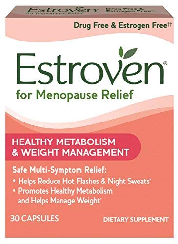 Estroven Weight Management One Per Day Multi-Symptom Menopause Relief Black Cohosh FamilyPack 2Pack (30Count) Cissus Quadrangularis Stem/Leaf Extract