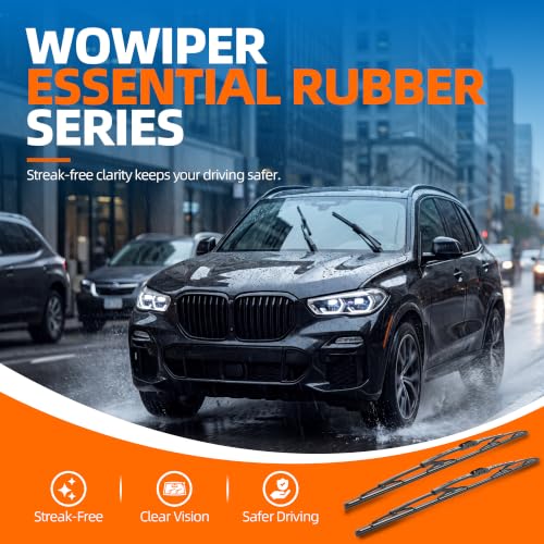 Image of 22 inch22 inch Wiper Blades 2 Pack Replacement for Ford F150 F250 F350 F450 F550 2023 2022 2021 2020 2019 2018 2017 2016 2015 2014 2013-2009 OEM Quality Premium Windshield Wiper Blades