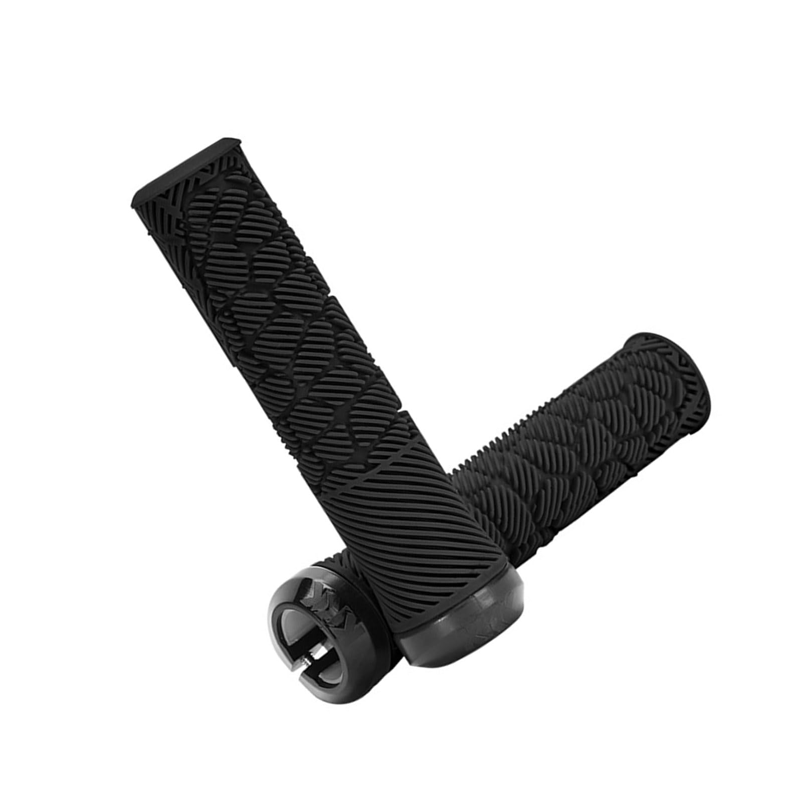BWANGIAO 1Pair Rubber Bicycles Handlebar Grips Soft Shock Absorption Handle Rod Cover Waterproof Mountain Bike Grips Enduring