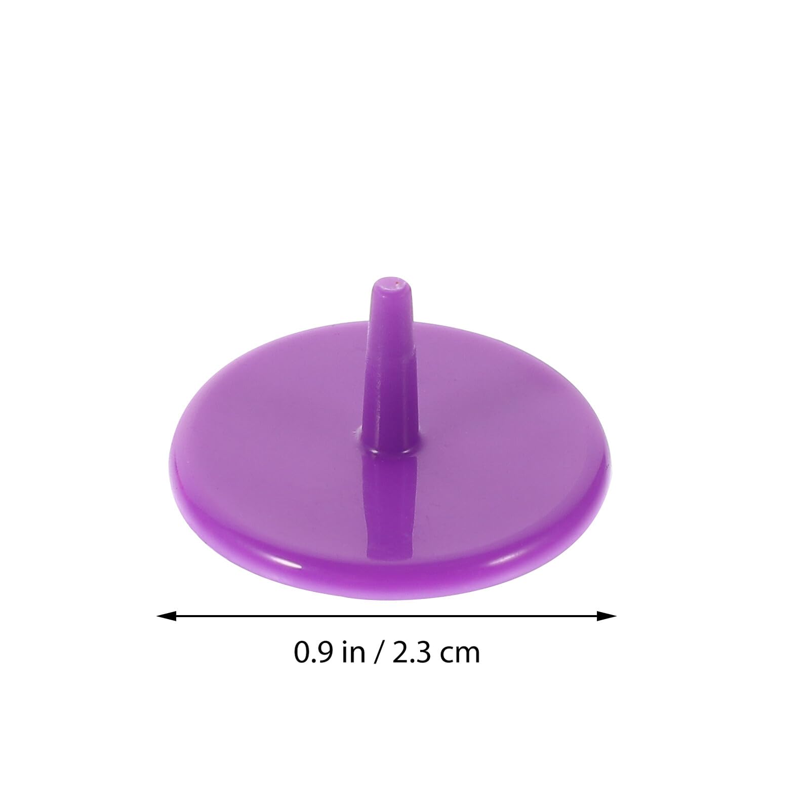 Alipis 100 Stück Golfballmarker aus Kunststoff Runde Ballpositionsmarkierungen Robust und Stabile Flugbahn für Präzises Golfspiel und Einfache Anwendung dem Golfplatz Zufällige Farbe