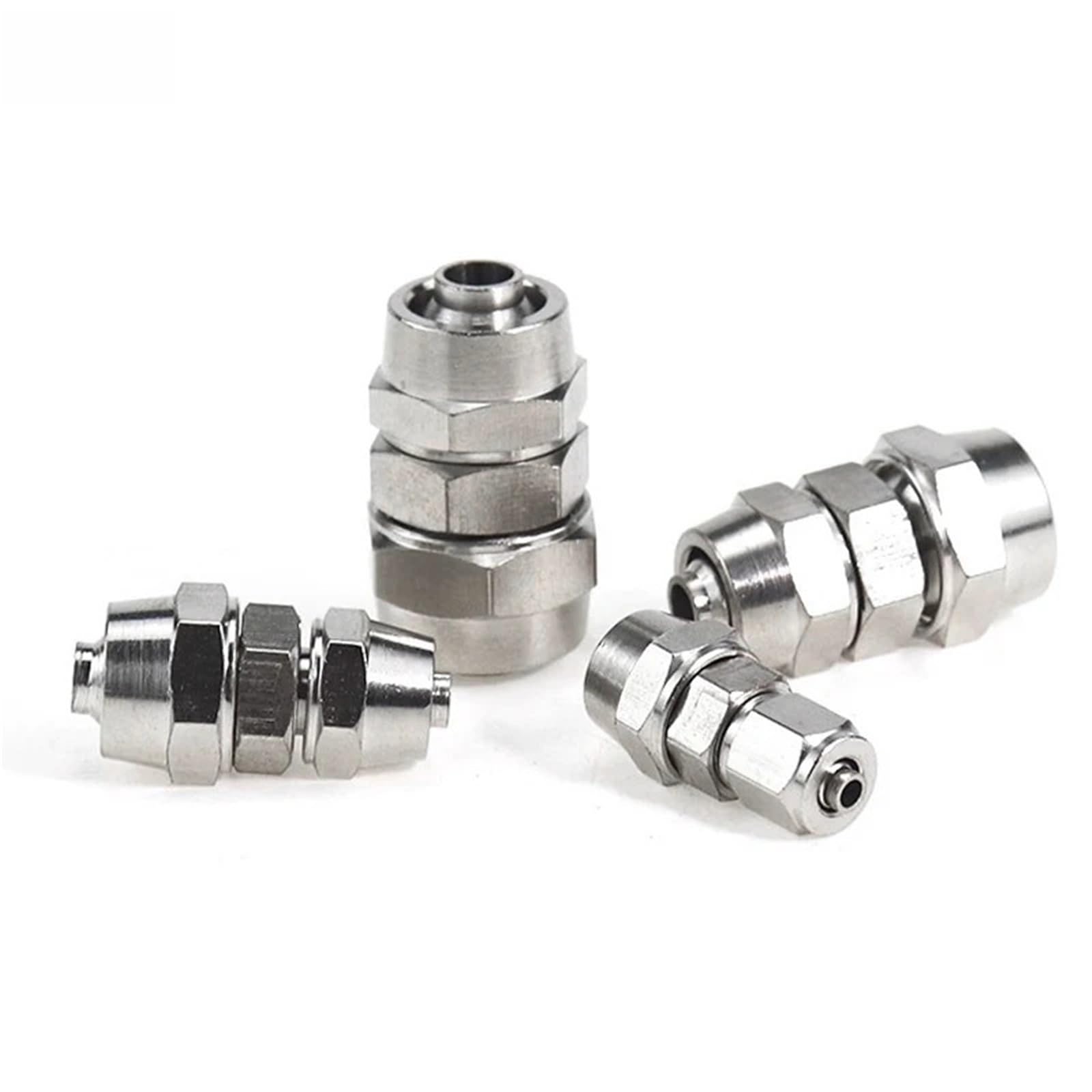 Conector neumático de PU de alta precisión para mangueras industriales KPU