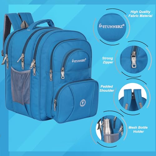 Image of STUNNERZ Stylish Waterproof School Bag Class 6th to 10th School Bag (60 L)