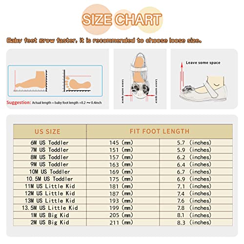 Adamumu Bow Shoes For Toddlers - Mary Jane Flats Girls Of Wedding Church, Pink, 12M Little Kid #TOP6