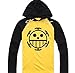Hot One Piece Trafalgar Law Cosplay Clothes Sweater Costume Hoodie (XXL)