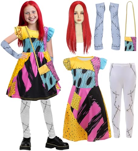 Disfraz Sally para Niñas Cosplay Nightmare Before Christmas miniatura 1