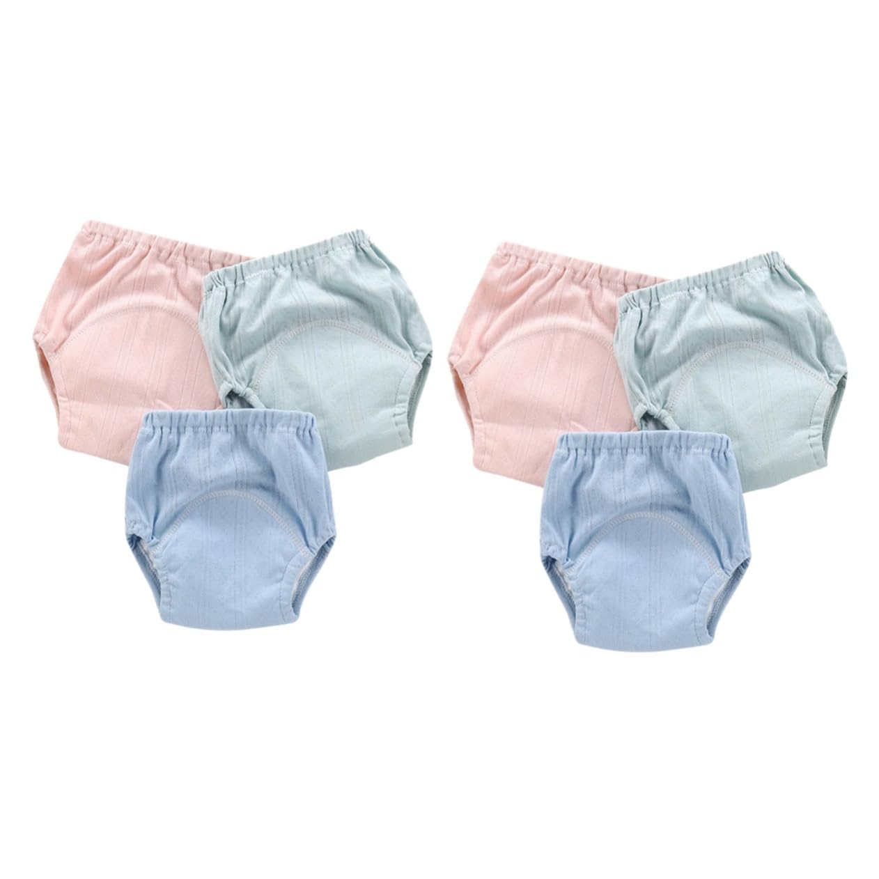 Hohopeti 6 Stk Trainingshosen für Kleinkinder unterhose babyhöschen Breathable Training Pants Cotton Training Pants Töpfchen-Trainingshose wiederverwendbare Windeln