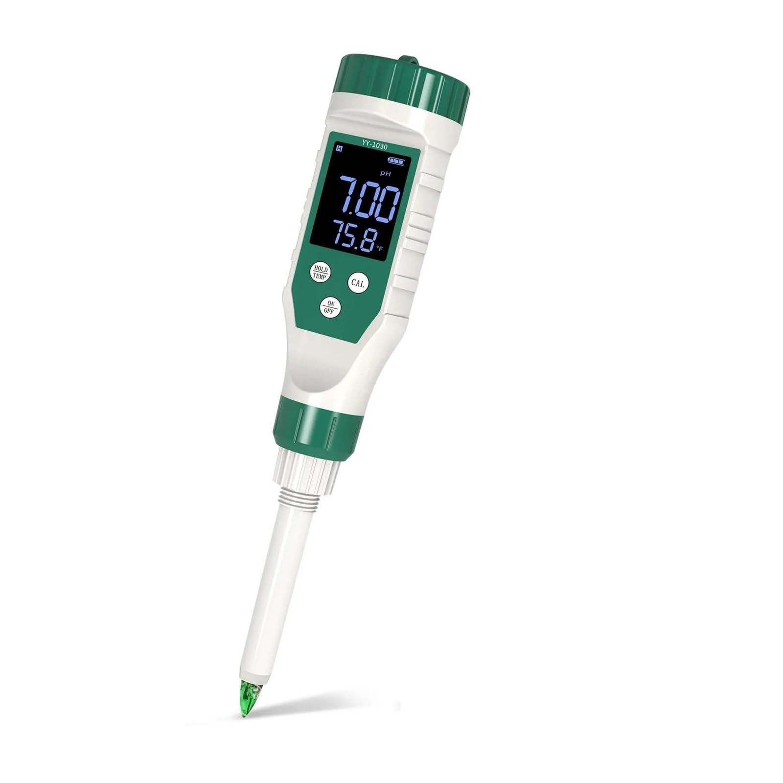 Medidor de PH alimentos inteligente, Monitor Digital acidez, probador for suelo, cosmético, queso, carne, fruta, masa madre,Alta precisión