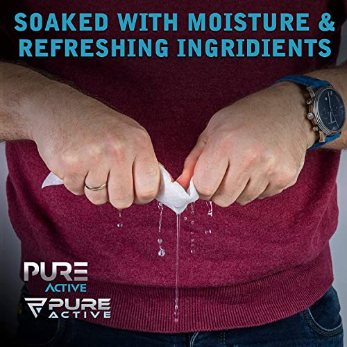 Image of Shower Body Wipes, 480 Individually Wrapped Personal Hygiene Body Cleansing Wipes for Women and Men, Keep Clean After Gym Travel Camping Outdoors Sports