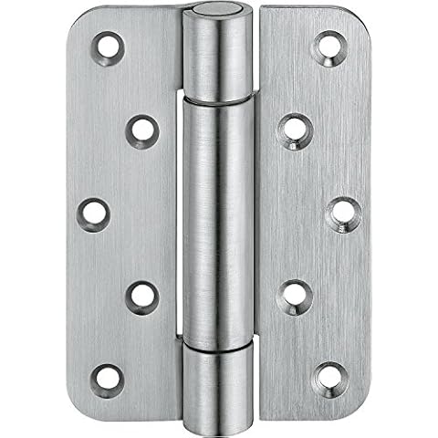 Simonswerk 5 040521 0 01802 Objektband VN 2929 für stumpf einschlagende Türen, Bandhöhe 120 mm, Vernickelt Matt Cover