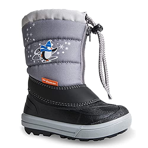 DEMAR. Kinder Winterstiefel mit Wolle gefüttert Kenny (24/25,...