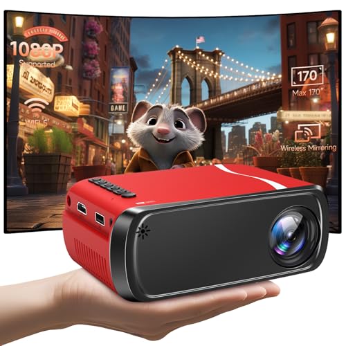 Mini Projector 1080P Smart Portable Projector