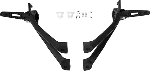 Miniatura 6 de TCT-MOTORPARTS Estriberas de pie trasero negro arena soporte soporte soporte para SUZUKI GSXR600 GSXR750 2006-2007