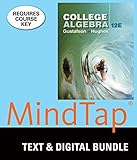 Bundle: College Algebra, Loose-leaf Version, 12th + MindTap Math, 1 term (6 months) Printed Access Card
