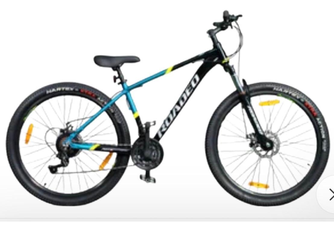 Hercules Roadeo NFS 27.5T Dual Disc Brake 21 Speed Gear Front Suspension Road Bike-image-46