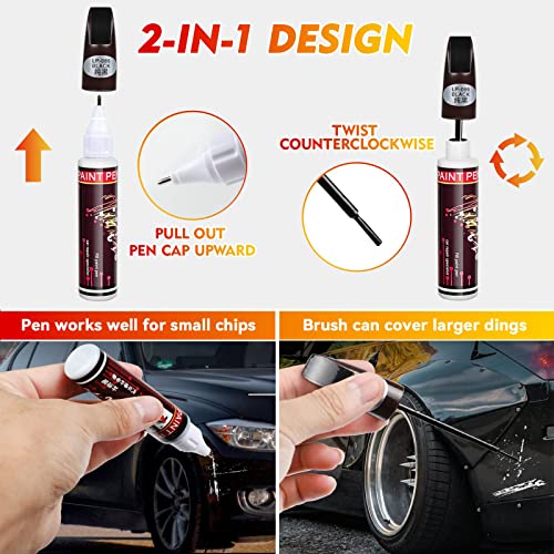 Weyrronc Touch Up Paint For Cars Scratch Repair Waterproof For Various Cars (Red) #TOP2