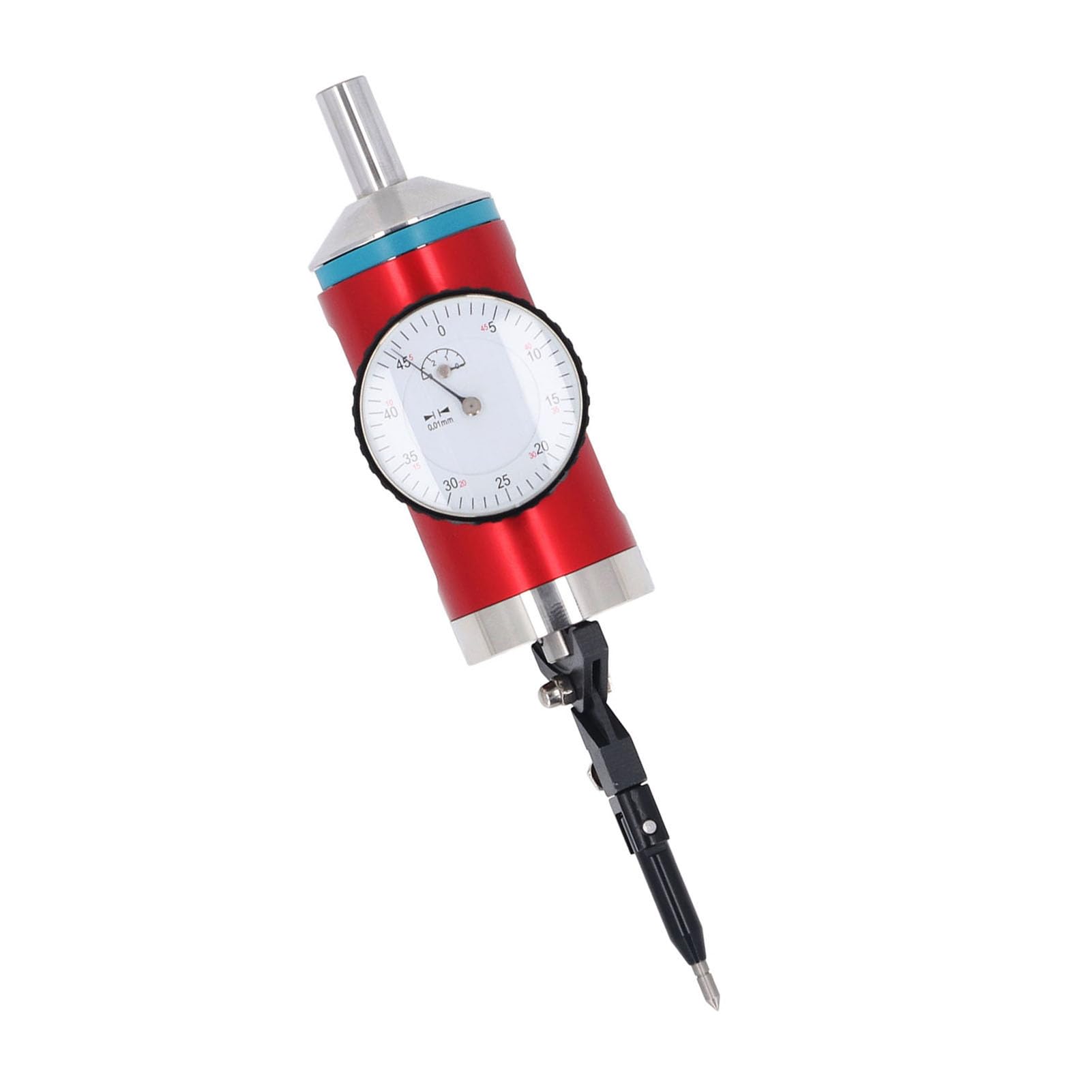 Coaxial Centering Indicator 0.01mm Accurate Milling Machine Test Dial Centering Indicator Set with Storage Case WT Metric 0-3mm