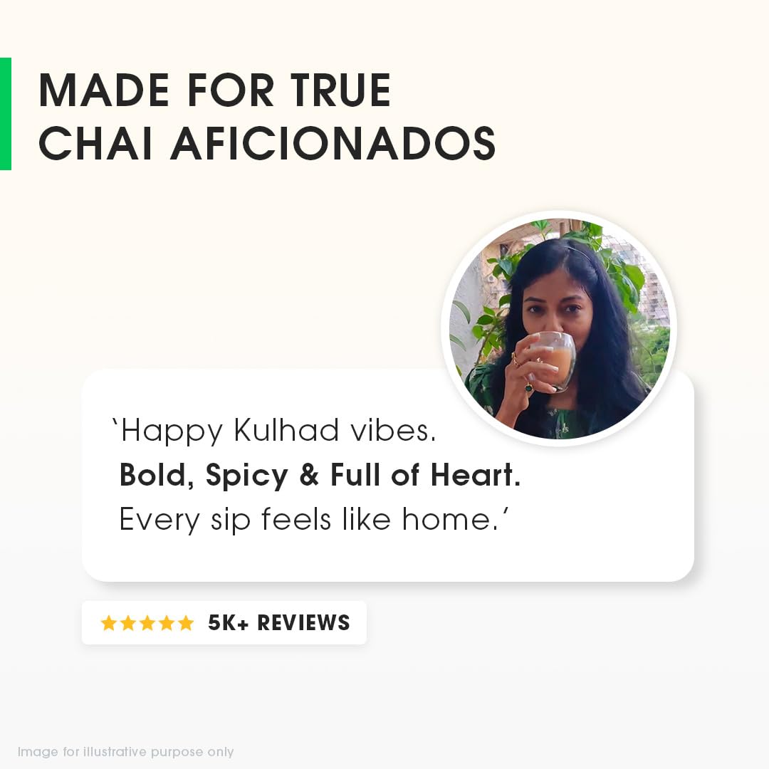 Teabox Kolkata Street Chai | Reminiscent Of The City Of Joy | Rich & Delectable, Blended With Saffron, Cardamom, Nutmeg & Ginger | With Exquisite Aromas Of Saffron | 250 Grams 4