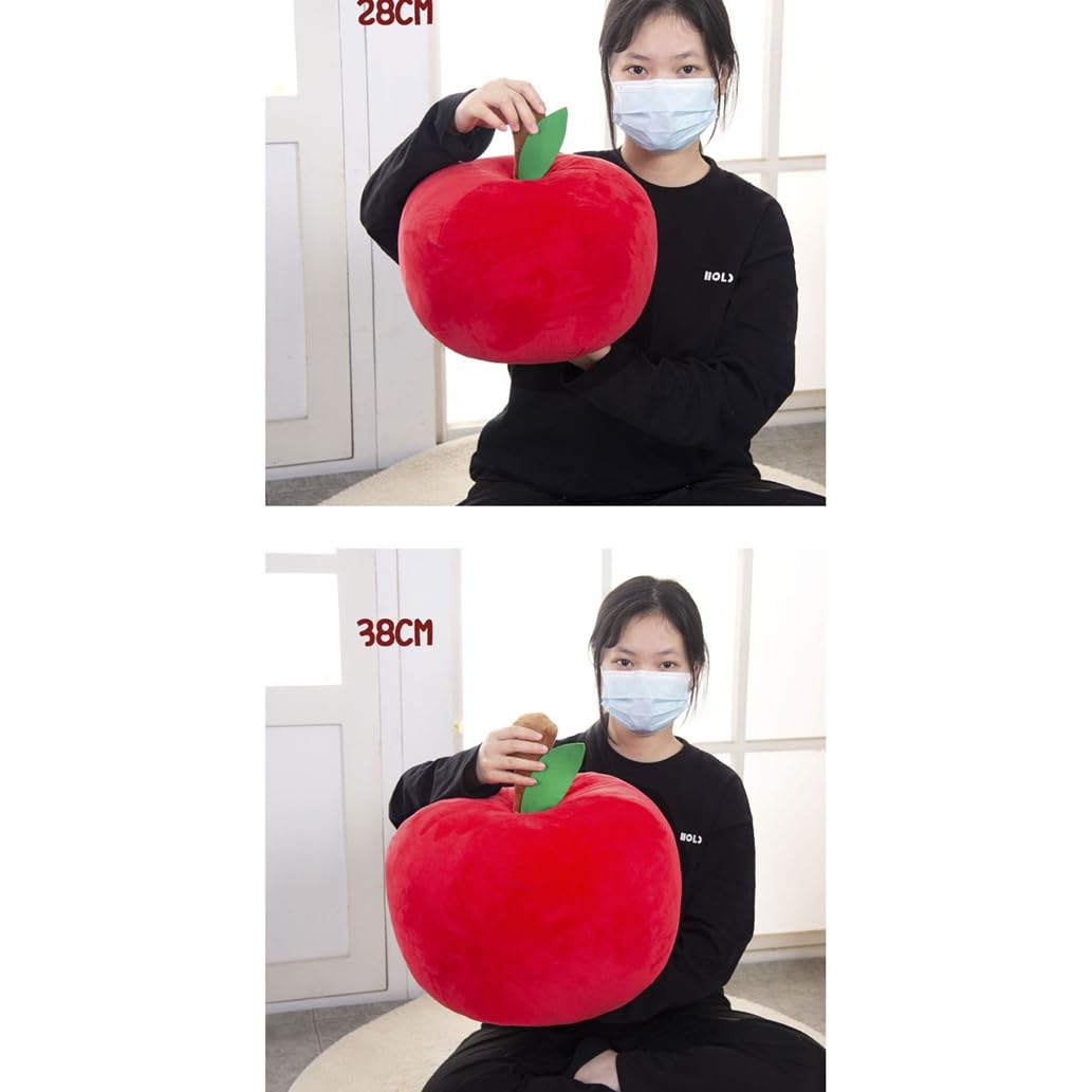 Amazon.co.jp: 抱き枕 りんご ぬいぐるみ 林檎 大きい 果物 ソフト