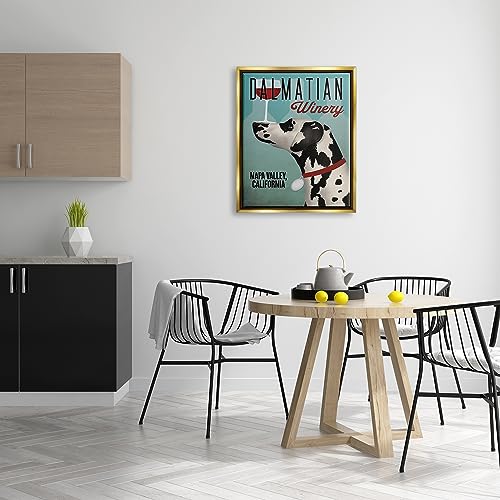 Dalmatian Winery Canvas in Room Setting