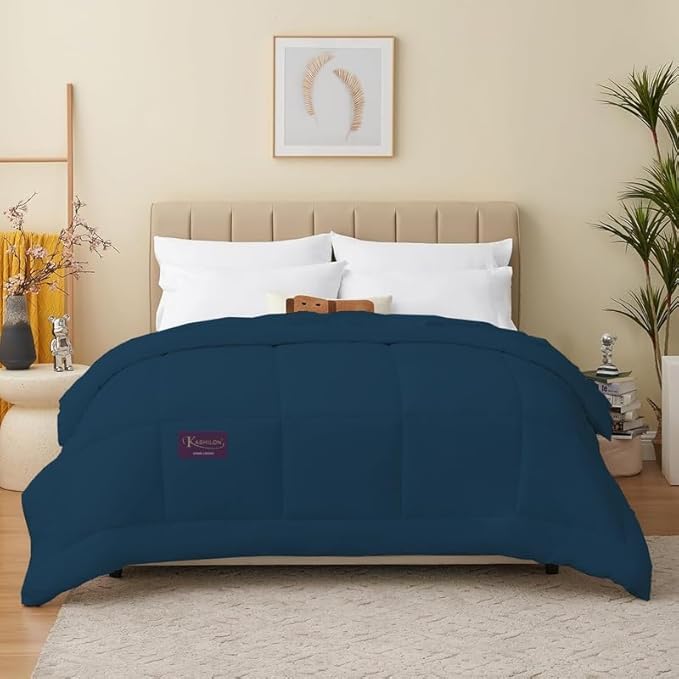 Amber India Double Bed Comforter for Winter 500 GSM Box