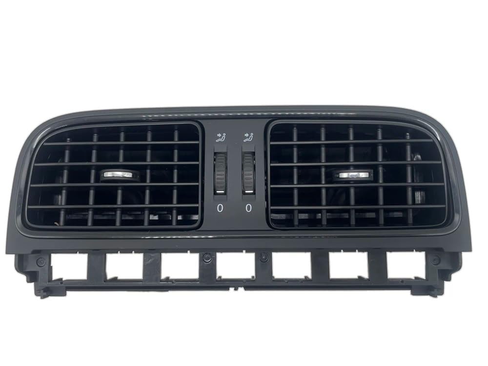 Bocchetta Aria Condizionata Per Cross Per Polo 5 6R Per Berlina Per GTS Per 2011-2013 Cruscotto Anteriore Aria Condizionata Uscita Vent 6R0819703/704/728 Auto Presa D'Aria(-09-Matte black middle)