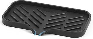 SUBEKYU Silicone Kitchen Soap Tray, Sink Tray...,