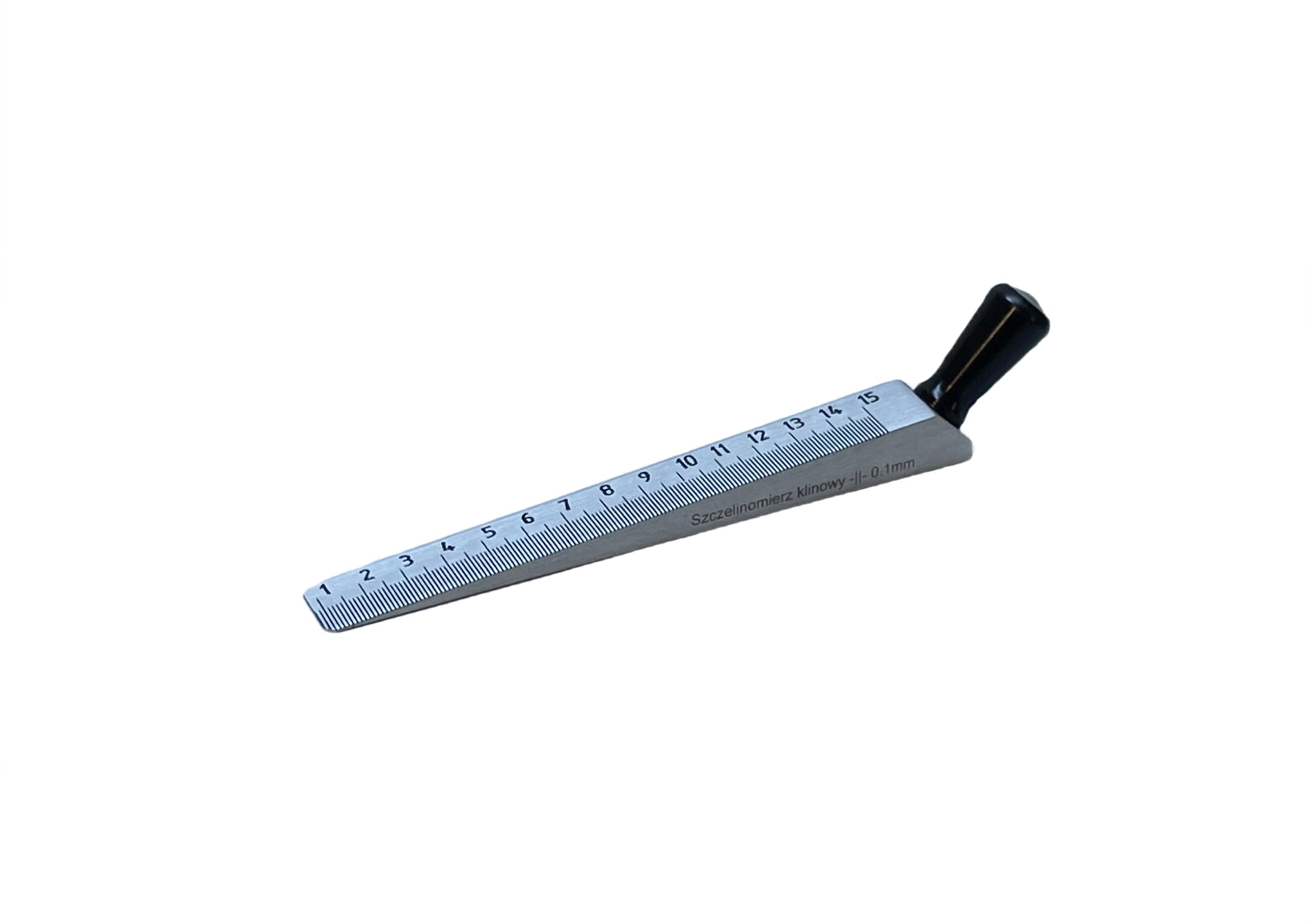 Cale de mesure de précision (0,1 mm) Cale de construction de 15 cm Une cale pour les travailleurs de la route Appareil de mesure pour mesurer la planéité