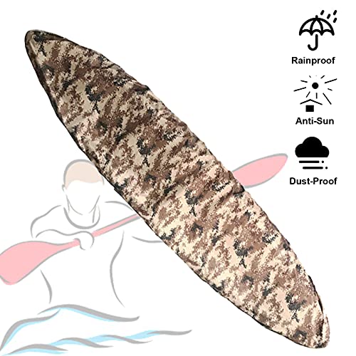 Cubierta de Kayak, Protector de Almacenamiento de Bloqueador Solar para Canoa Al Aire Libre Protección Contra El Viento y Polvo, Accesorios de...