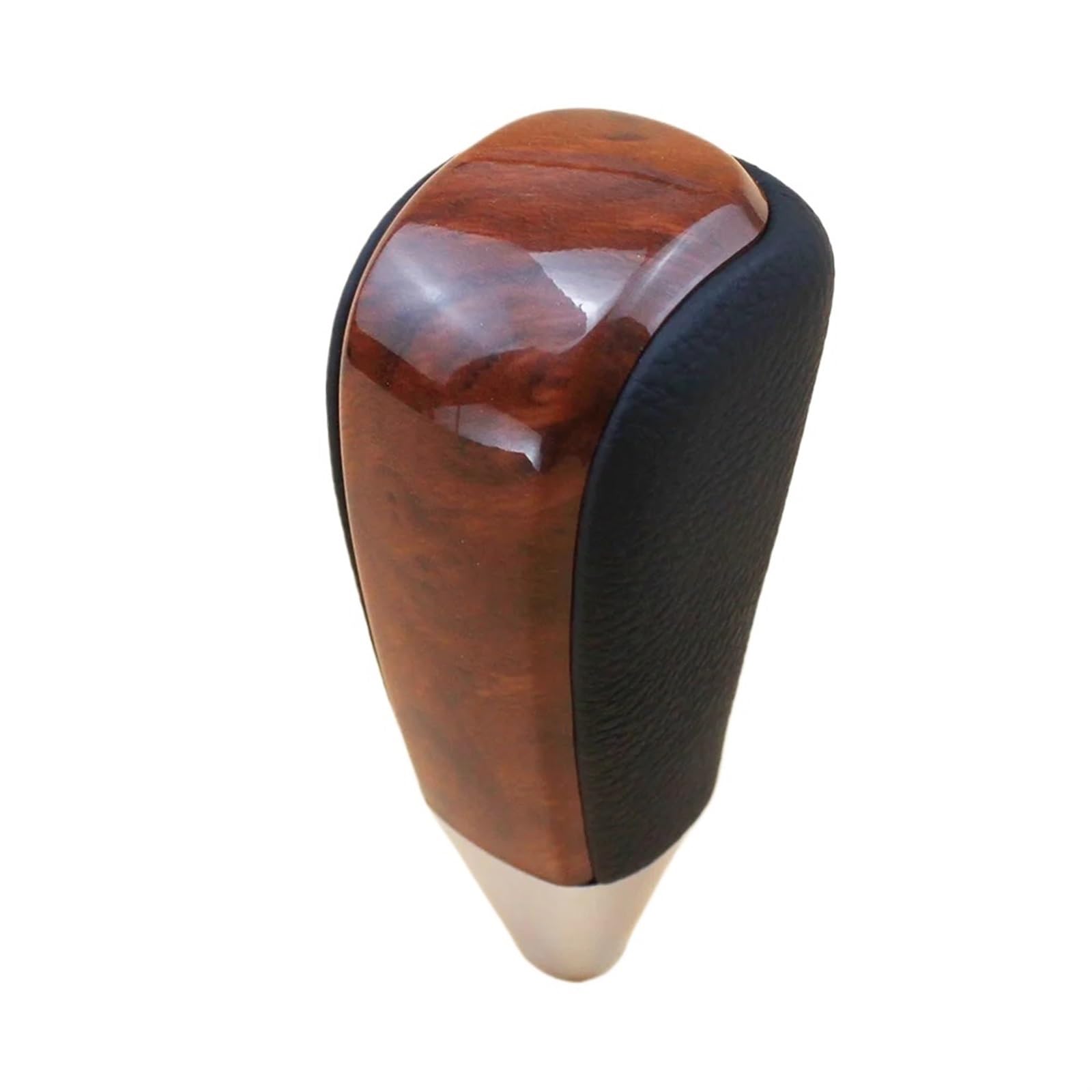 HSUKIHO Car Shift Knob Cover for Toyota for Land for Cruiser 200 FJ20 2008-2017 Car Styling Automatic Transmission Gear Shift Knob(Brown)