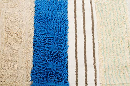 Juego de Mopa Profesional de 50 cm - 4 Fregonas para Suelos y Parqué | Incluye mopas de chenilla para limpieza en seco y húmedo, ideal para laminado, azulejos, plástico y gres porcelánico.