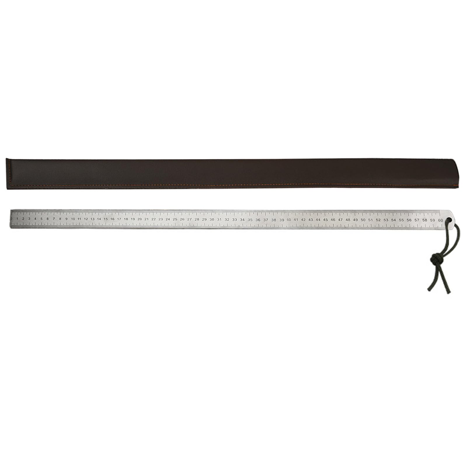 Steel Rulers 5mm Thick Accuracy Measuring Tool Strong Metal Rulers Clear Scale for Engineers Architects & Craftsmen Accuracy Steel Measuring
