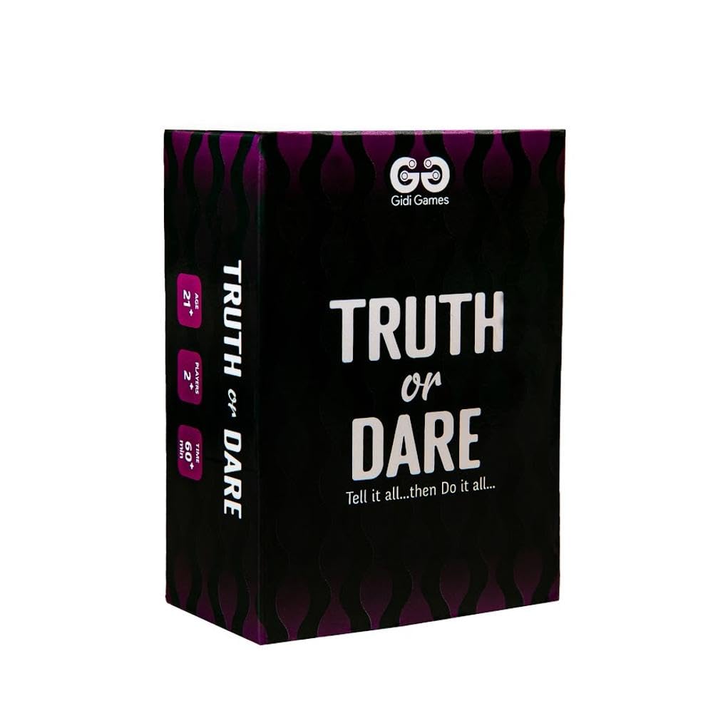 Gidi Games Truth or Dare - an Adult Party Game to Ignite Your Game Night