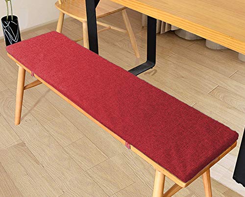 Cuscino multiuso: perfetto per divani interni ed esterni, panca da pranzo, balcone, sedia da patio, divano in vimini, sedie da tavolo in vimini per tutte le stagioni, set da pranzo, sedie a dondolo antiche. Aggiungi un po 'di comfort alla tua panca d'ingresso con la panca, trasforma la tua tipica panca in una panca imbottita con un cuscino imbottito ben fatto, affidabile e confortevole.